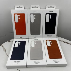 Samsung | Samsung Galaxy S26 Ultra S26 + S26 Plus S26Ultra Leather Magnetic Phone Case Cover Soft Internal Luxury Back Protective Shell