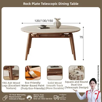 Extendable Convertible Dining Table