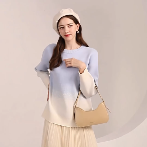 Hàng Quảng Châu chất lượng cao Túi xách nữ phong cách thời trang tối giản dể dàng phối đồ