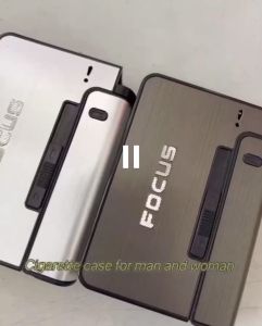 Portable Automatic Cigarette Cases: Stylish Men's Gift Ideas