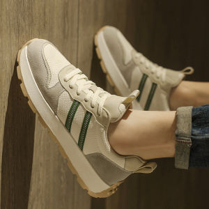 Casual Running Mens Shoes Anti-Slip Thick Bottom Heightening Dad Trendy Shoes Soft Bottom Outdoor Leisure Autumn Winter New Arrival