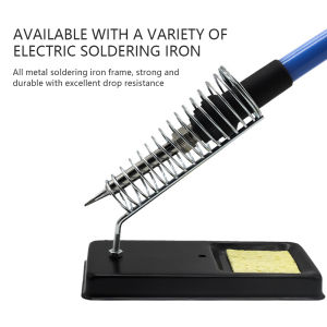 Metal Soldering Iron Stand Multifunctional Soldering Station Tin Wire Stand Sponge Stand Tool Accessories
