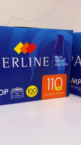 Amplop Putih Paperline 1 box isi 100 lembar / 104 / 110 / 90 PPS SUPER DIGITAL PRINTING paperbag