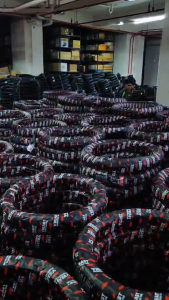 RideSync TUBELESS TIRE BY 14/17 inch ORIGINAL Anti-skid Tire For Motorcycle High Quality