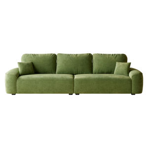 RUFEI | INS Style Cream Colored Minimalist Fabric Sofa