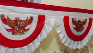 5 GELOMBANG - 10 GELOMBANG BACKGROUND SEMI GARUDA JADUL PRODUKSI SENDIRI BISA COD