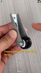 Roda Pintu Lemari Geser / Roda Sliding Roller / Roda Penopang Pendukung Bawah Pintu