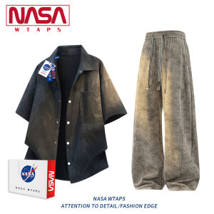 NASA WTAPS | American Tie-Dye Patchwork Lightweight Quick-Dry Shirt