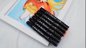 Bút Màu Marker Touchcool Hàng Chính Hãng Túi 40 Màu Bonkids Bút Màu Nước Vẽ Anime Chân Dung Truyện Phong Cảnh Hàng Cao Cấp