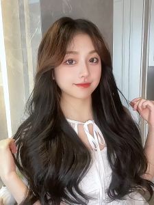 ชุดแฮร์พีช แฮร์พีชลอนยาว 50/60cm วิกผม แฮร์พีชลอน แฮร์พีช สำหรับเส้นไหมทนความร้อนสูง ดูเนียนตรงกับรูปความ