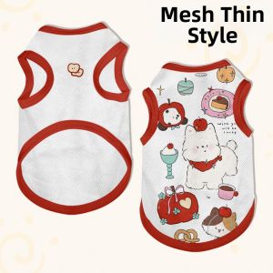 LEXI | Cute Pet Vest Abstract Design Anti-shedding