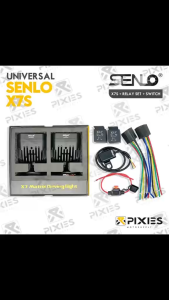 SENLO MINI DRIVING LIGHT SENLO X7S SET HARNESS SWITCH RELAY SOCKET FUSE SET MDL 90 WATTS 90W