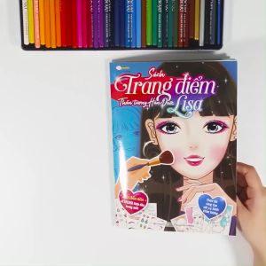 Sách Trang điểm thần tượng Hàn Quốc Lisa - Megabook