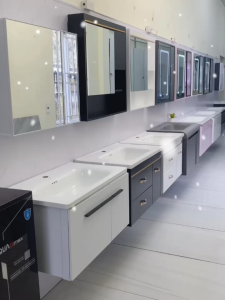 LHệ FREESHIP Tủ gương lavabo phòng tắm MILOR nhựa PVC đặc lõi cao cấp siêu bền đẹp - TCFF - Bảo hành 10 năm