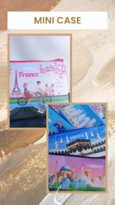 Mini Case Landmark Berbagai Negara Dompet Tempat Pensil Souvenir Suvenir Oleh Oleh