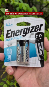 Vỉ 2 pin tiểu AA Energizer MAX PLUS 1.5V chính hãng