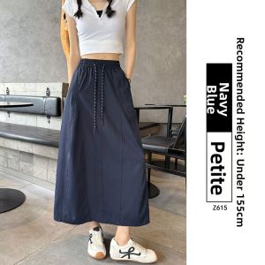 XIANYIJIAO | High Waist Slim A-Line Skirt