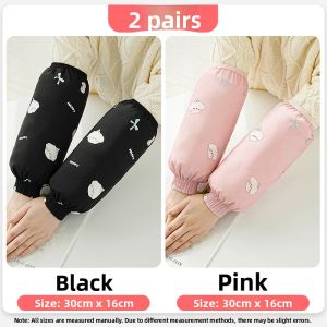 SVORIAHI | Womens Waterproof Sleeve Covers 2025 New Style Office Work Oil Resistant Dirty Proof Extended Length Protective Sleeves