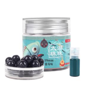 WEITUOSEN | Đồ câu cá bằng silicon Taihu No.1 Blueberry Red Braised Pork hạt lõi mềm chìm nước câu cá hồ bơi thương hiệu Viton