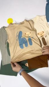 Bộ Sát Nách Thun Lạnh Size(9-40Kg) Hình In Dể Thương Cho Bé Gái Bé Trai Đủ Màu