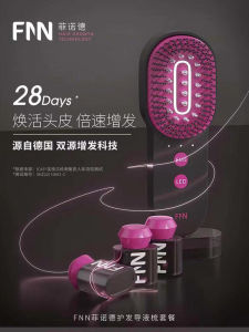 Hair Care Comb for Red Blue Light Hair Growth Treatment with Essence Liquor Anti-Hair Loss Volumizing Massage for Home Use