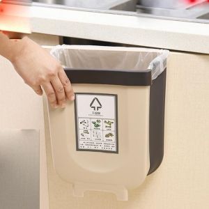 Thùng Rác Gấp Gọn Tiện Lợi Treo Tủ Bếp Treo Xe Ô Tô Hàng Cao Cấp Size To