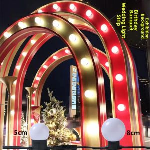 24V Running Horse Lamp Wedding Celebration Light Strip Engagement Banquet Birthday Party Stage Background Decoration Lamp