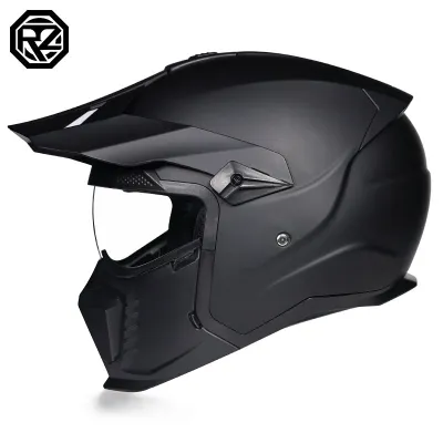 ORZ | Multi-functional Vintage Bluetooth-enabled Motorcycle Helmet DOT