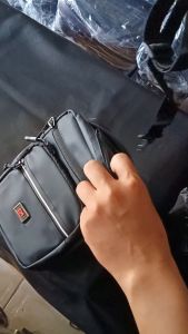 DWANMIS 989 | Tas Pria Bahu Merk DM | Waistbag Pria Doraemon | Tas Selempang Pria Merk DM | Sling bag Pria Pinggang Edisi Kartun