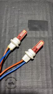 Lampu Sein Senja Jelly 3Warna RGB 12Volt mode flash / kedip T10 Universal Harga 1set / Sepasang