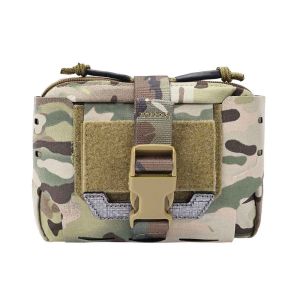 SINAIRSOFT Outdoor MOLLE Medical Emergency Kit Multi-functional Storage Bag Hiking and Miscellaneous Storage Kit