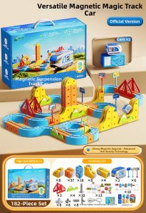 KAKABEIER | Magnetic Levitation Train Track Building Set Anti-Gravity Educational Toy