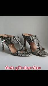 guốc dép gót nhọn sành điệu cá tính NĐ202