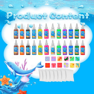 60ml Magic Water Elf Toy Kit Aqua Fairy Water Gel Aqua Fairy with Magic Gels DIY Water Gel Kit Birthday Gifts Toys Kids