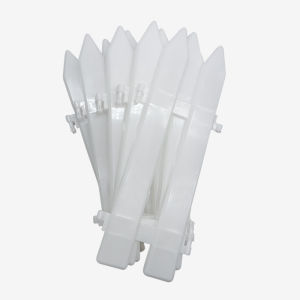 1pc White Plastic Fence Christmas Enclosure Courtyard Hedge Suitable for Holiday Christmas Tree Decoration & Gardening Supplies