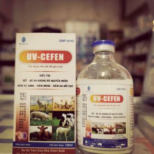 Chai UV-CEFEN SỐT Bỏ Ăn Không Rõ Nguyên NhânViêm Da Nổi Cục Cho Thú Cưng