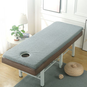 มattress Latex Beauty Bed นวดอุปกรณ์เสริมการรักษาความหนาพับได้ระดับความแข็งกลางๆ ที่นอนเสริมสุขภาพแบบพับได้