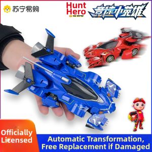 AULDEY | Speed Racing Transformable Car Piggy Boys Toys Sound of Thunder Leopard Red Flame Tiger Thunder Speed Boys Plastic Toys