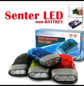 senter tenaga pompa darurat