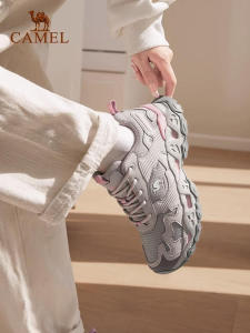 Camel Outdoor Womens Breathable Wear-resistant Non-slip Hiking Shoes