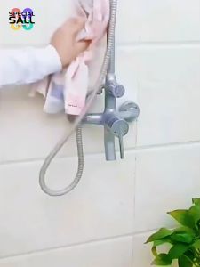 Multi Functional Non Porous Bathroom Slipper Rack Wall Mounted Self-adhesive Bathroom Towel Rack Kitchen Storage Rack Colored Towel Rack