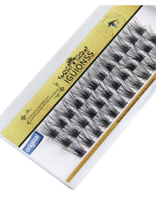 New Lazy Girl Trilogy Thick Natural Looking Single Cluster Sunflower Fake Lashes Easy to Apply Beauty Tool from Mainland China