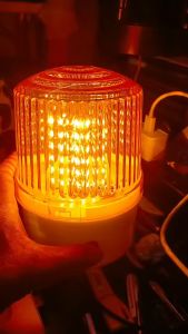 ไฟไซเรนท์ LED รุ่น LTE-5121 (60LED) 5นิ้ว 12V-24V / 220V ปรับได้ 5 สเต็บ ไฟสว่างมาก