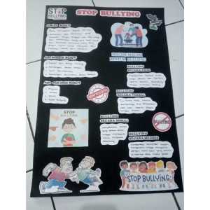 poster STOP BULLYING|| Prakarya Sekolah|| Hiasan kelas