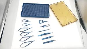 Ophthalmology Set Titanium Instruments Glaucoma Set Phacoemulsification Cataract Surgery Set With Sterilizing