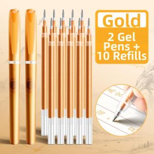 RUYI | Gold Flash Powder Calligraphy Pen