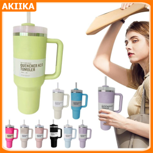 Insulated Water Bottle Thermal Travel Mug 304 Stainless Steel 40oz Thermal Coffee Car Cup Vacuum Flask for Camping Hiking Picnic