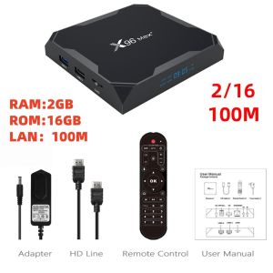 X96 | X96 Max+ Android 9.0 Smart TV Box Amlogic S905X3 4GB 64GB Dual Wi-Fi 2.4G/5G BT 4.2 1000M LAN HDMI 2.1 8K 4K H.265 Media Player
