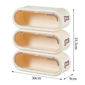AMU·PIGGY | Dust-proof Wall-mounted Display Shelf