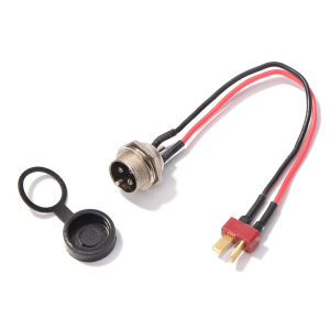 Electric Scooter Parts Power Charger T-head Charging Port Plug for KUGOO M4 PRO